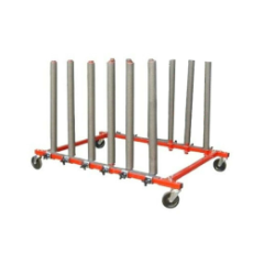  PANEL STORAGE RACK RED