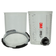 PPS 850ML LARGE LID AND LINERS /  HARD CUP 125CM ( 26740 )
