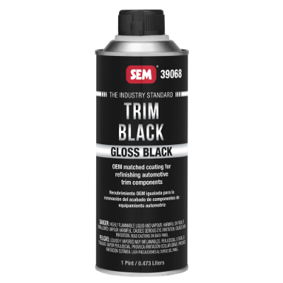 GLOSS TRIM BLACK 473mL - SEM