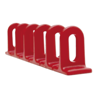 SET OF 3 RED FLAT MULTIPADS SIZE 6X22X156MM