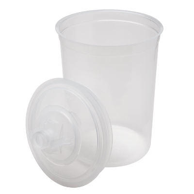 CAM CUPS 400 ML (BOX) 190 MICRON LINER & LID