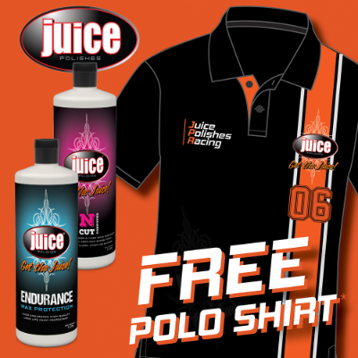 JUICE ENDURANCE AND NCUT 1L + FREE POLO LARGE