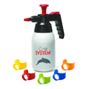 PUMP SPRAY BOTTLE CODING CAPS