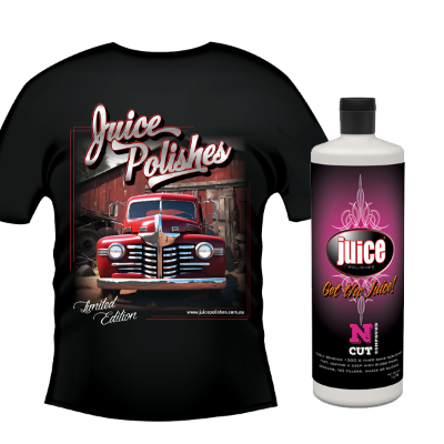 JUICE POLISH NCUT COMPOUND 1L FREE T-SHIRT XX-LARGE