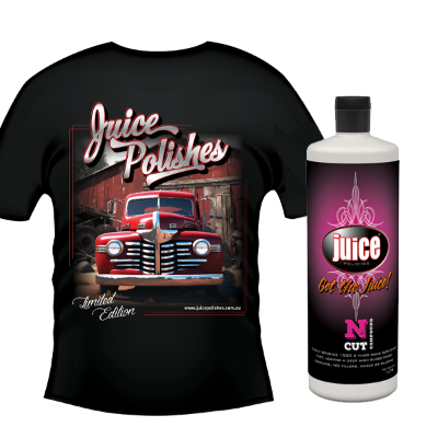 JUICE POLISH NCUT COMPOUND 1L FREE T-SHIRT MEDIUM