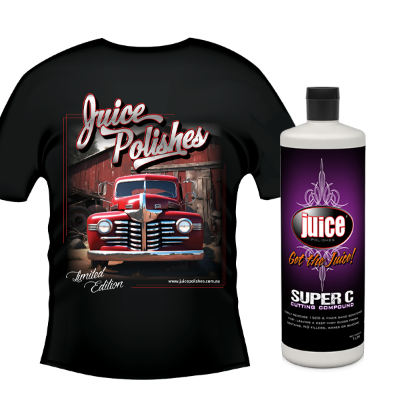 JUICE POLISH SUPER C CUT 1L FREE T-SHIRT XX-LARGE